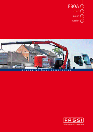 Gru per autocarro idrauliche Fassi F 80 A 24