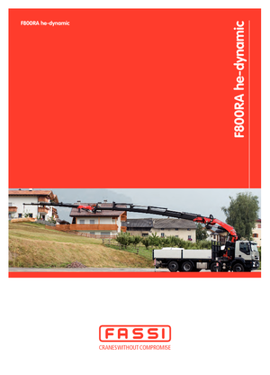 Gru per autocarro idrauliche Fassi F 800 RA 2.28 he-dynamic