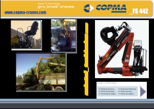 Gru per autocarro idrauliche COPMA 2000 FS 44.Z2