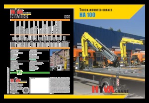 Gru per autocarro idrauliche Hyva Crane HA 100