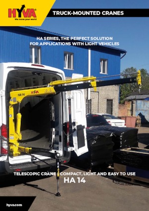 Gru per autocarro idrauliche Hyva Crane HA 14 E2