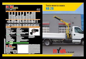 Gru per autocarro idrauliche Hyva Crane HA 28