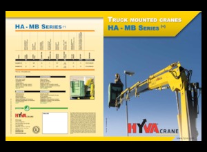 Gru per autocarro idrauliche Hyva Crane HA-MB 50