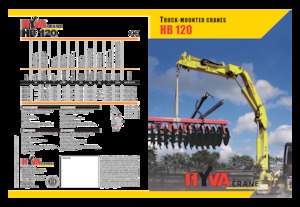 Gru per autocarro idrauliche Hyva Crane HB 120 E1