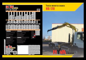 Gru per autocarro idrauliche Hyva Crane HB 170 E4 J2