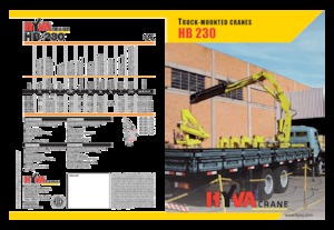Gru per autocarro idrauliche Hyva Crane HB 230