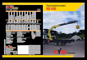 Gru per autocarro idrauliche Hyva Crane HB 460 E2