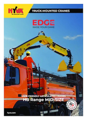 Gru per autocarro idrauliche Hyva Crane HB 90 E3