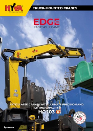 Gru per autocarro idrauliche Hyva Crane HC 103 E2