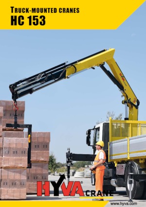 Gru per autocarro idrauliche Hyva Crane HC 153 E6