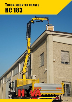 Gru per autocarro idrauliche Hyva Crane HC 183 E6
