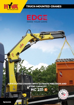 Gru per autocarro idrauliche Hyva Crane HC 231 A4 J3 