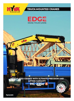 Gru per autocarro idrauliche Hyva Crane HC 235e X E6 