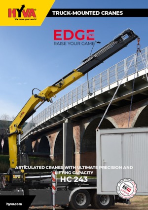 Gru per autocarro idrauliche Hyva Crane HC 243 E6 J2 