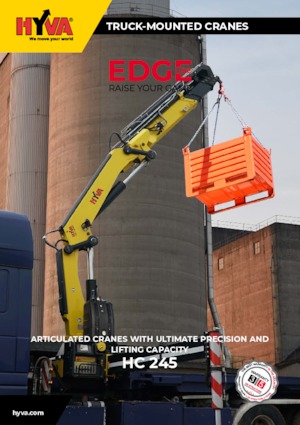 Gru per autocarro idrauliche Hyva Crane HC 245 E8 
