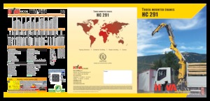 Gru per autocarro idrauliche Hyva Crane HC 291X 