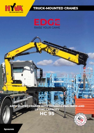 Gru per autocarro idrauliche Hyva Crane HC 95 E2 
