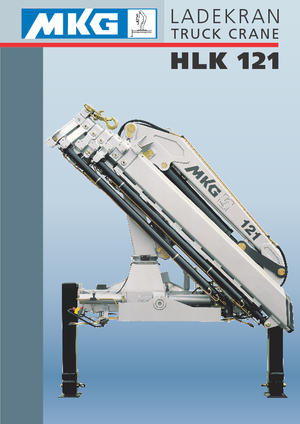 Gru per autocarro idrauliche MKG HLK 121 a2 