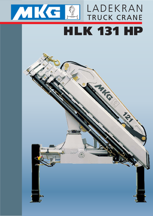 Gru per autocarro idrauliche MKG HLK 131 HP a1