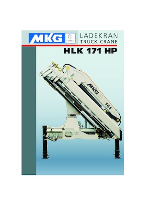 Gru per autocarro idrauliche MKG HLK 171 HP a4