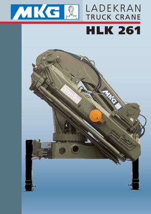 Gru per autocarro idrauliche MKG HLK 261 a7 
