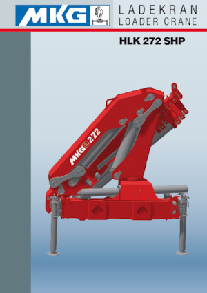 Gru per autocarro idrauliche MKG HLK 272 SHP a4