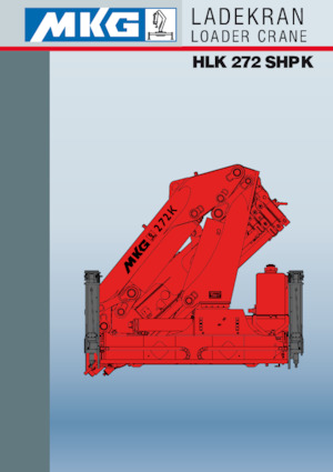 Gru per autocarro idrauliche MKG HLK 272 SHP K a5