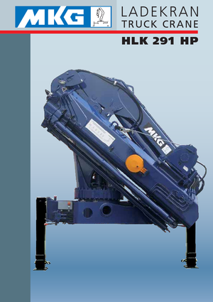 Gru per autocarro idrauliche MKG HLK 291 HP a8 
