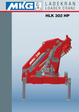 Gru per autocarro idrauliche MKG HLK 302 HP a4