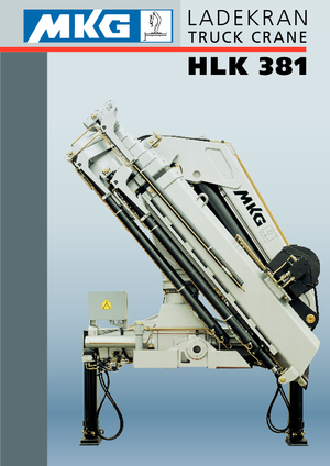 Gru per autocarro idrauliche MKG HLK 381 HP a1