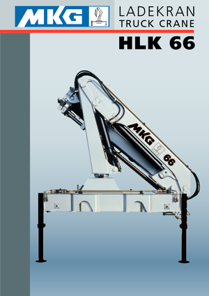 Gru per autocarro idrauliche MKG HLK 66 a3 