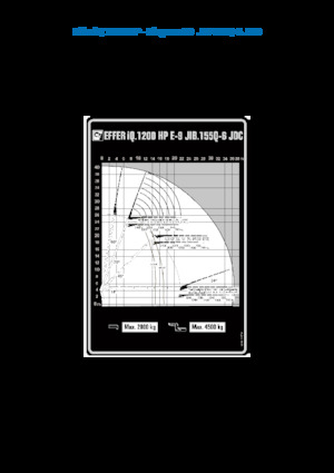 Gru per autocarro idrauliche Effer IQ.1200 HP E9