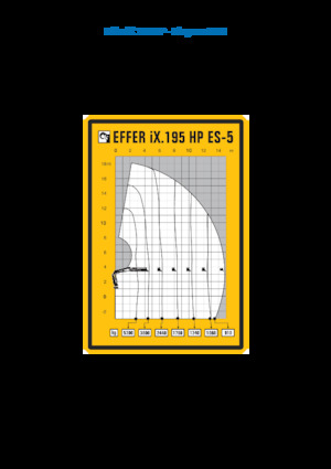 Gru per autocarro idrauliche Effer IX.195 HP ES5