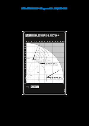 Gru per autocarro idrauliche Effer IX.355 HP E6