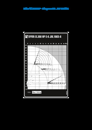 Gru per autocarro idrauliche Effer IX.550 HP E6