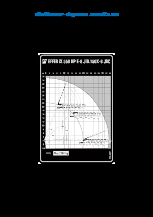 Gru per autocarro idrauliche Effer IX.550 HP E8