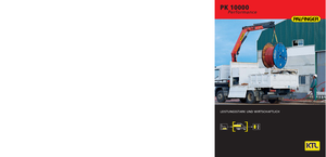 Gru per autocarro idrauliche Palfinger PK 10000 C