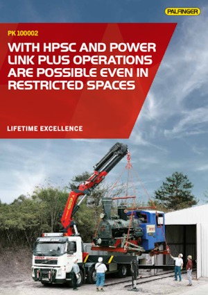 Gru per autocarro idrauliche Palfinger PK 100002 G