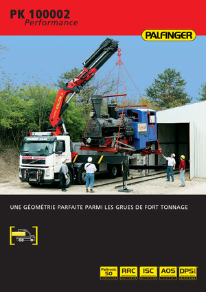 Gru per autocarro idrauliche Palfinger PK 100002 HPLS D