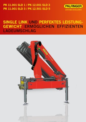 Gru per autocarro idrauliche Palfinger PK 12.501 SLD 5 A