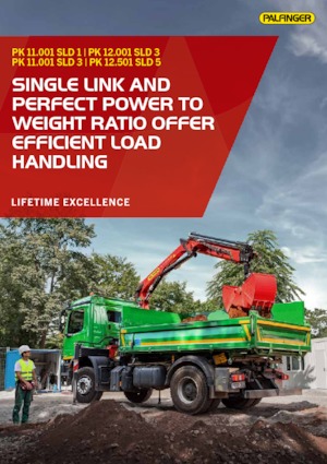 Gru per autocarro idrauliche Palfinger PK 12.501 SLD 5 A