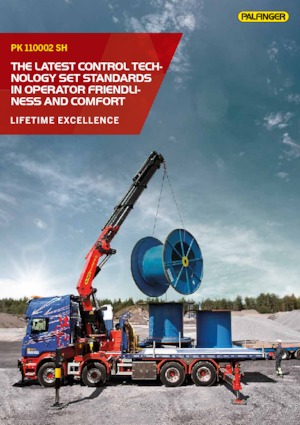 Gru per autocarro idrauliche Palfinger PK 110002 SH H