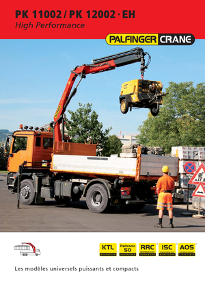 Gru per autocarro idrauliche Palfinger PK 12002 EH D