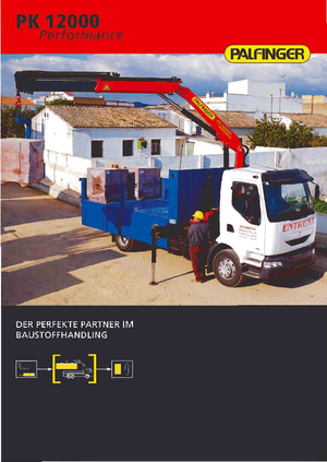 Gru per autocarro idrauliche Palfinger PK 12000 B