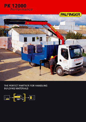 Gru per autocarro idrauliche Palfinger PK 12000 B