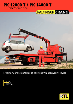 Gru per autocarro idrauliche Palfinger PK 12000 TB