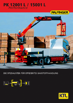 Gru per autocarro idrauliche Palfinger PK 12001 LAH 4