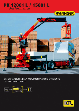 Gru per autocarro idrauliche Palfinger PK 12001 LAH 4