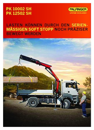 Gru per autocarro idrauliche Palfinger PK 12502 SH D