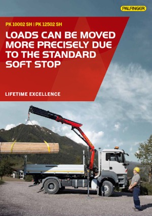 Gru per autocarro idrauliche Palfinger PK 12502 SH D
